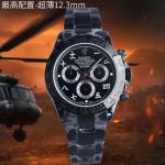 ROLEX Daytona 40*12.3MM 904L Steel 7750 Mechanical Movement Black Watch